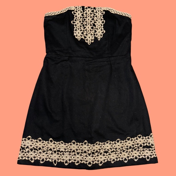 Mud Pie Strapless Mini Dress ✨ - Picture 1 of 6